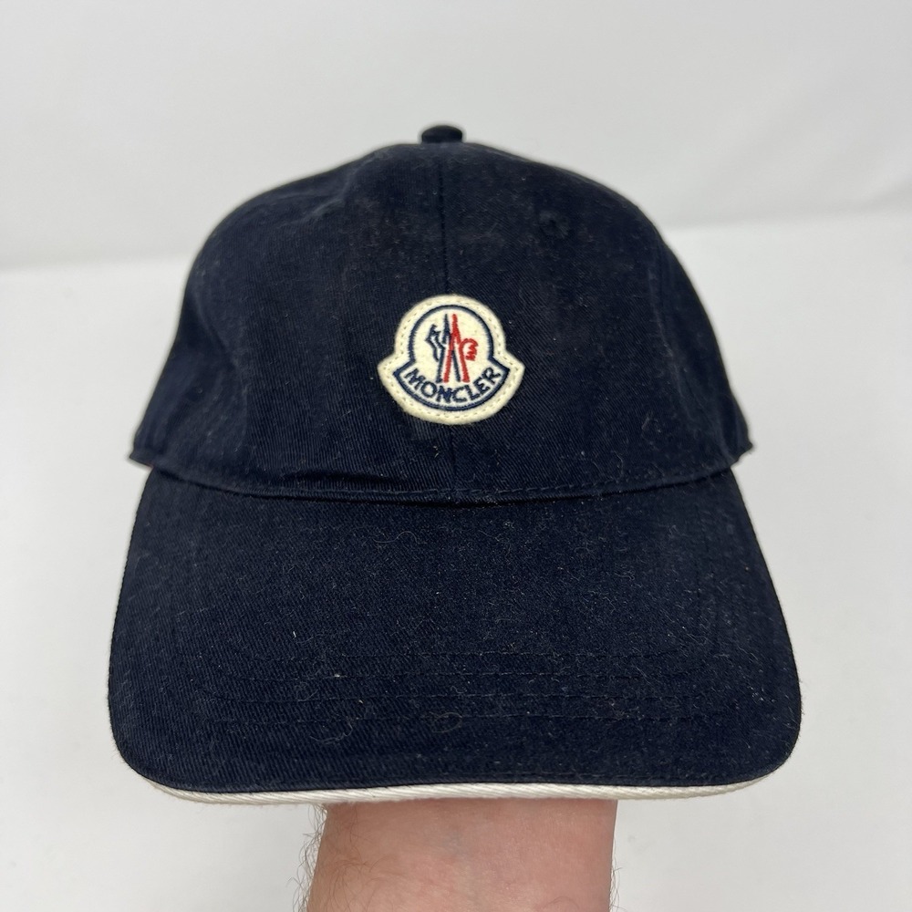Classic Moncler Blue Red Adjustable Baseball Cap Luxury Casual Designer Hat Cap - Picture 15 of 15